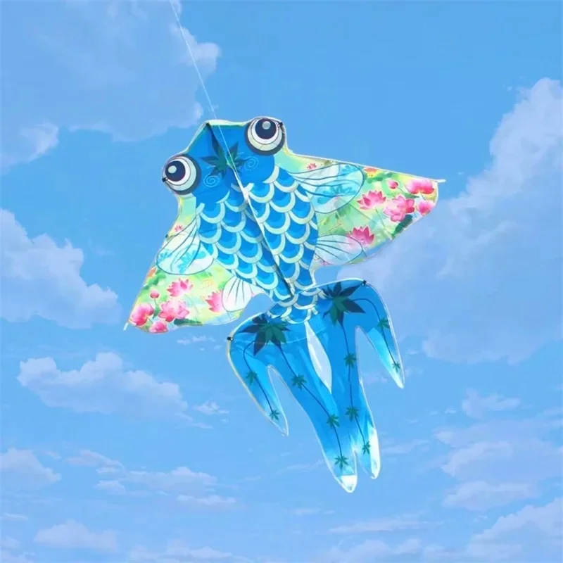 Золотая рыбка воздушные змеи игрушки для детей веревочные радужные высокие