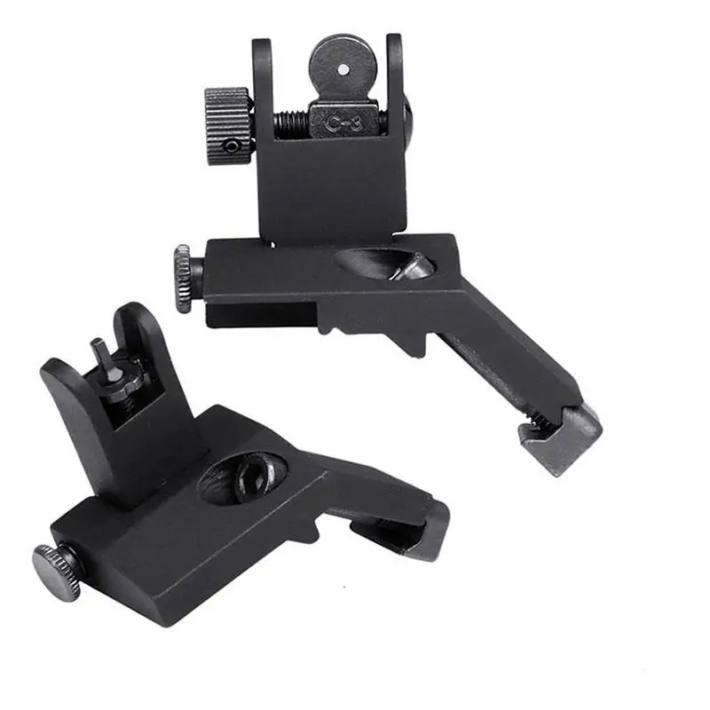 

AR15 beveled folding metal sight sight Tactical Hunting Accessories for Real Weapon Equipment