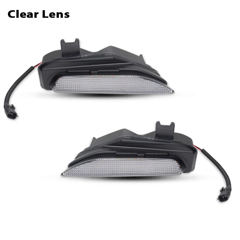 

2 шт. для Infiniti Q50 и Q50 спортивного автомобильного бампера, последовательный янтарный указатель поворота, замена переключателя, белый светодиодный дневной ходовой огни