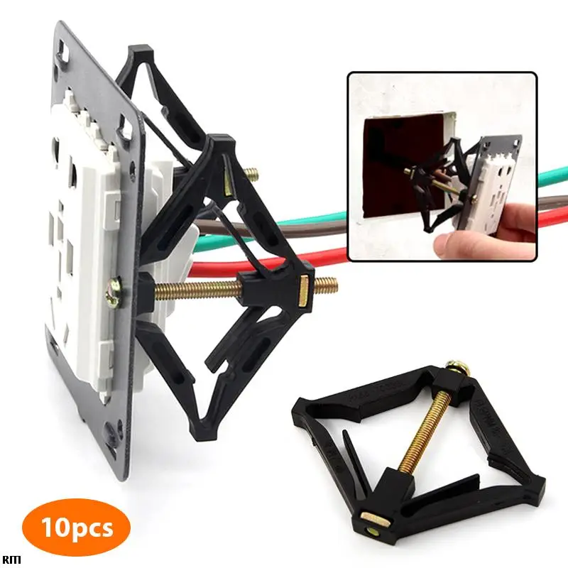 

10 шт., настенный держатель для розеток 86 мм