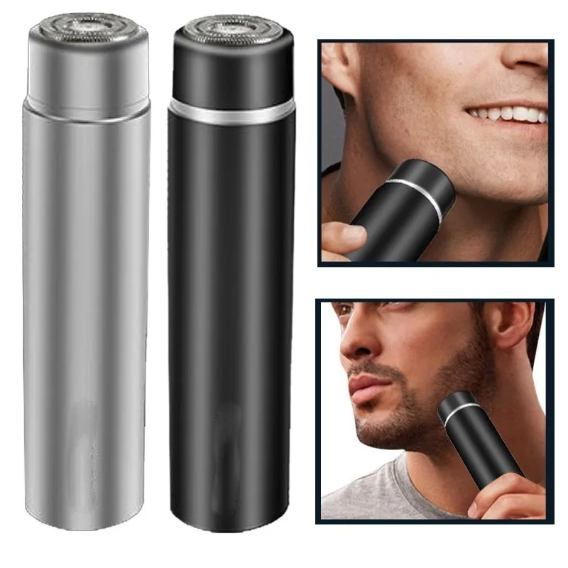 

Portable Mini Electric Shaver Washable Beard Trimmer Men Shaver Shaver USB Travel Facial Full Body Shave