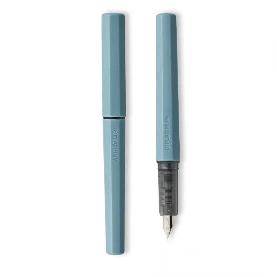 Фото Горячая новинка: Японская перьевая ручка Plantinum Small Meteor Pen для студентов, милые девичьи ручки цвета макарон, для письма и практики, модель PQ-200 №2