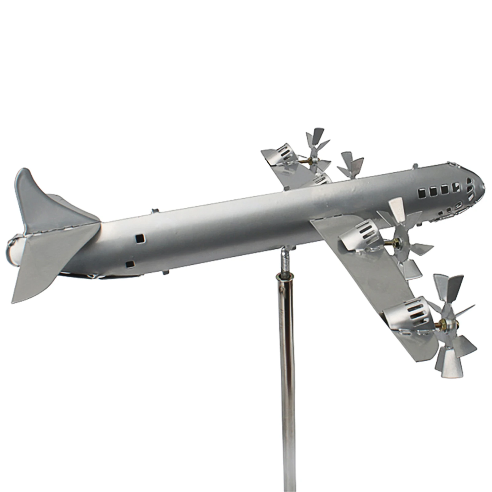 

Металлический Спиннер для сада, сада в виде крепости, самолета, вращающегося на ветру, для двора, внутреннего дворика, сада, лужайки