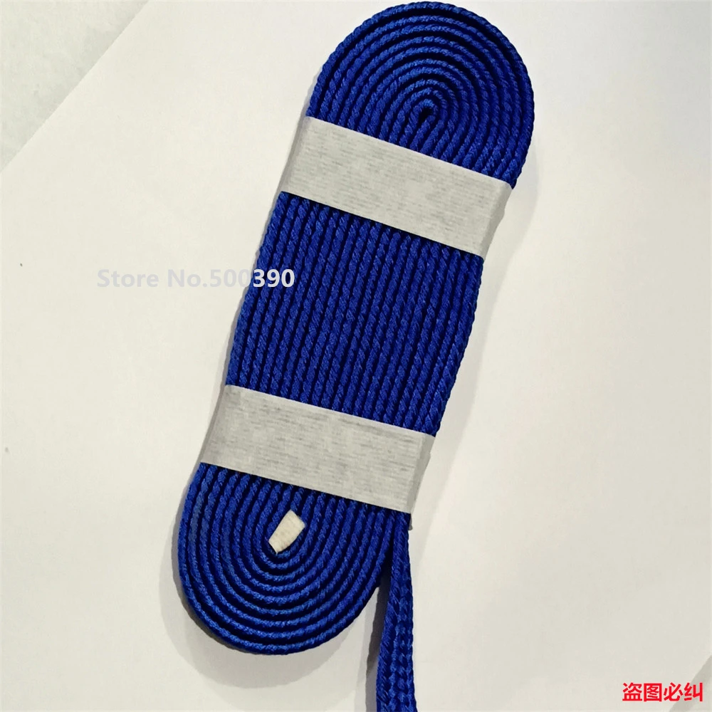 

Синий шнур высокого качества, толстый шелковый шнур, плетеный шнур, веревка, фитинги для фототехники, японская катана вакидзаси, детали «сделай сам»
