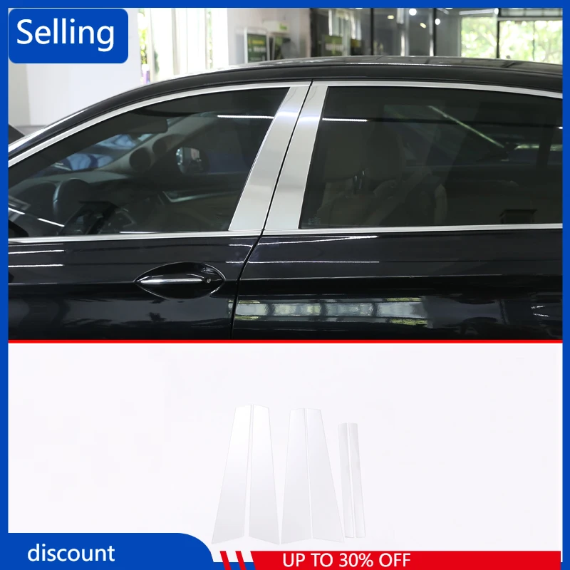 

Для BMW 5 серии F10 520li 525li 530 535li 2011-2017 интерьер автомобиля алюминиевый сплав декоративная крышка для окна быстрая отделка Аксессуары