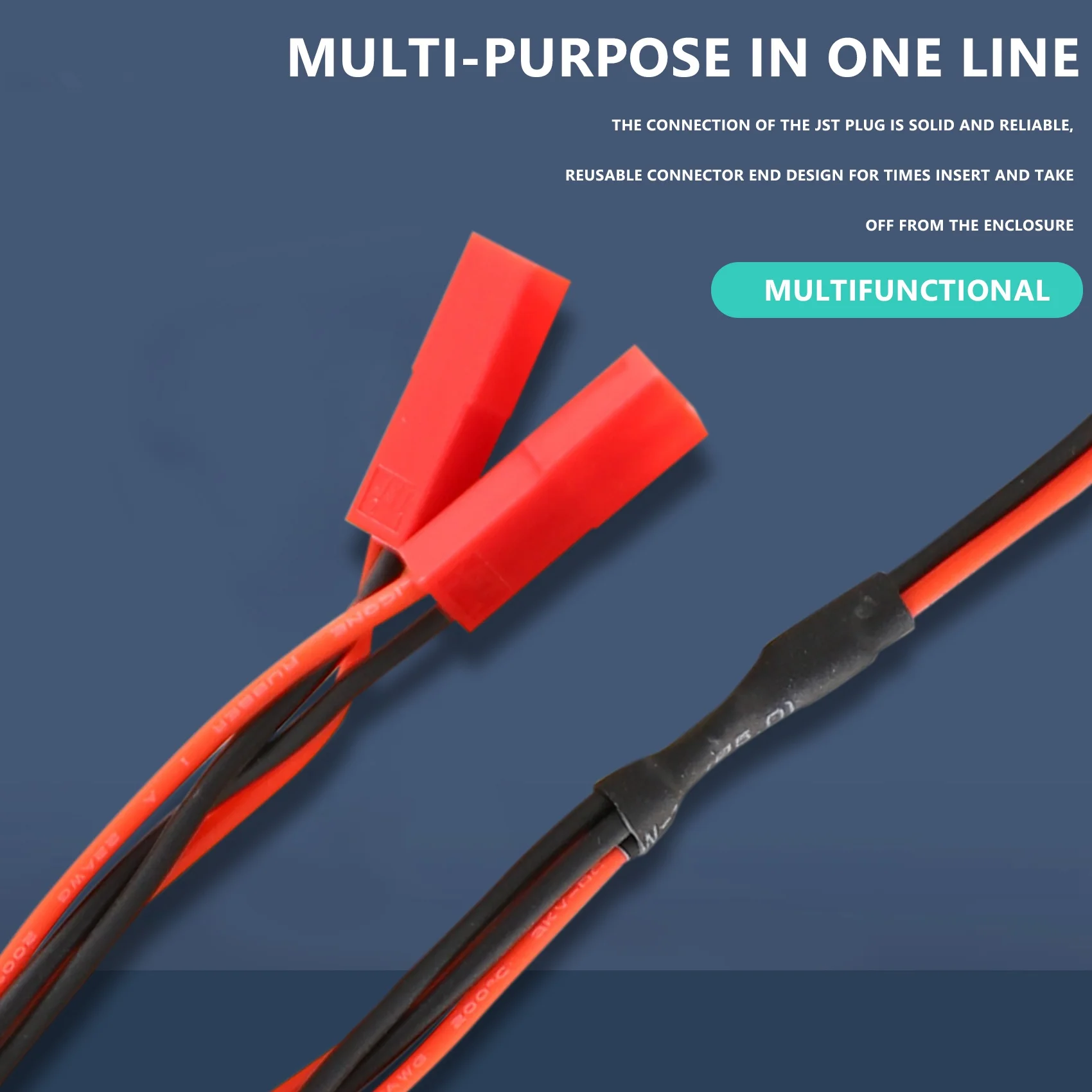 11 шт. разъем JST сплиттер мужской женский Y-образный кабель адаптер JST-JR для Traxxas TRX-4