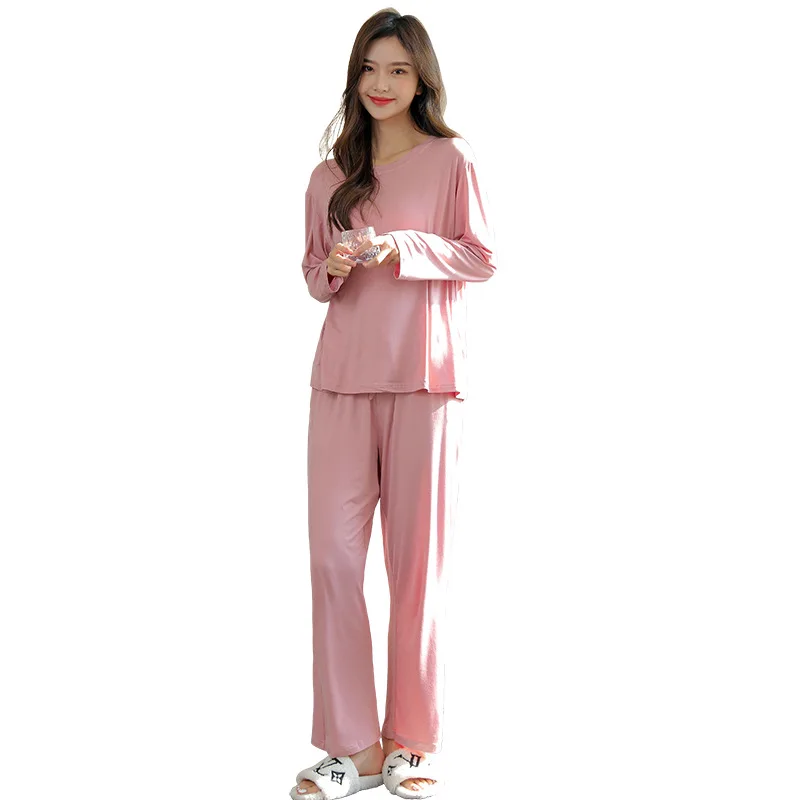 Pajamas for Women Spring and Summer Thin Fashion Home Service Can Be Worn Outside Plus Size Suit Comfortable and Soft Sleepwear