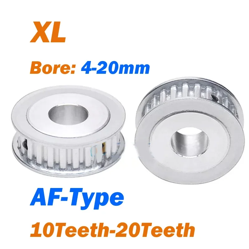 

Шкив ремня ГРМ XL AF-типа 10T-20T Диаметр 4-20 мм Ширина 11 мм Синхронные колеса для ремня ГРМ шириной 10 мм