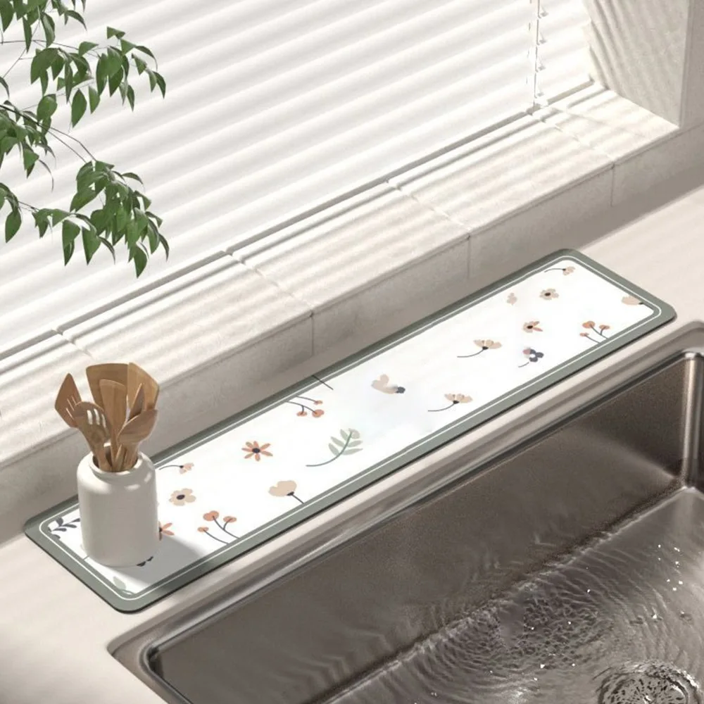 

Коврик для слива смесителя из диатомита