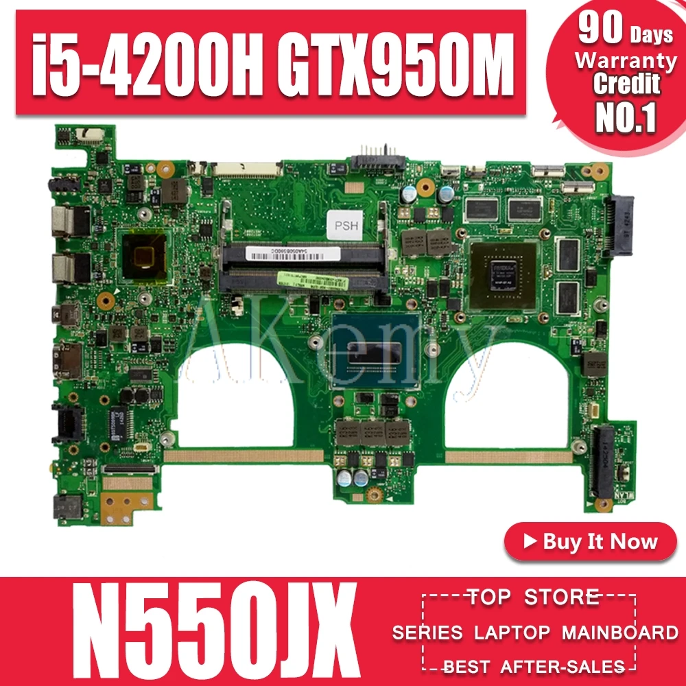 

Материнская плата SAMXINNO N550JX для ноутбука Asus N550jv N550JK N550J N550JX