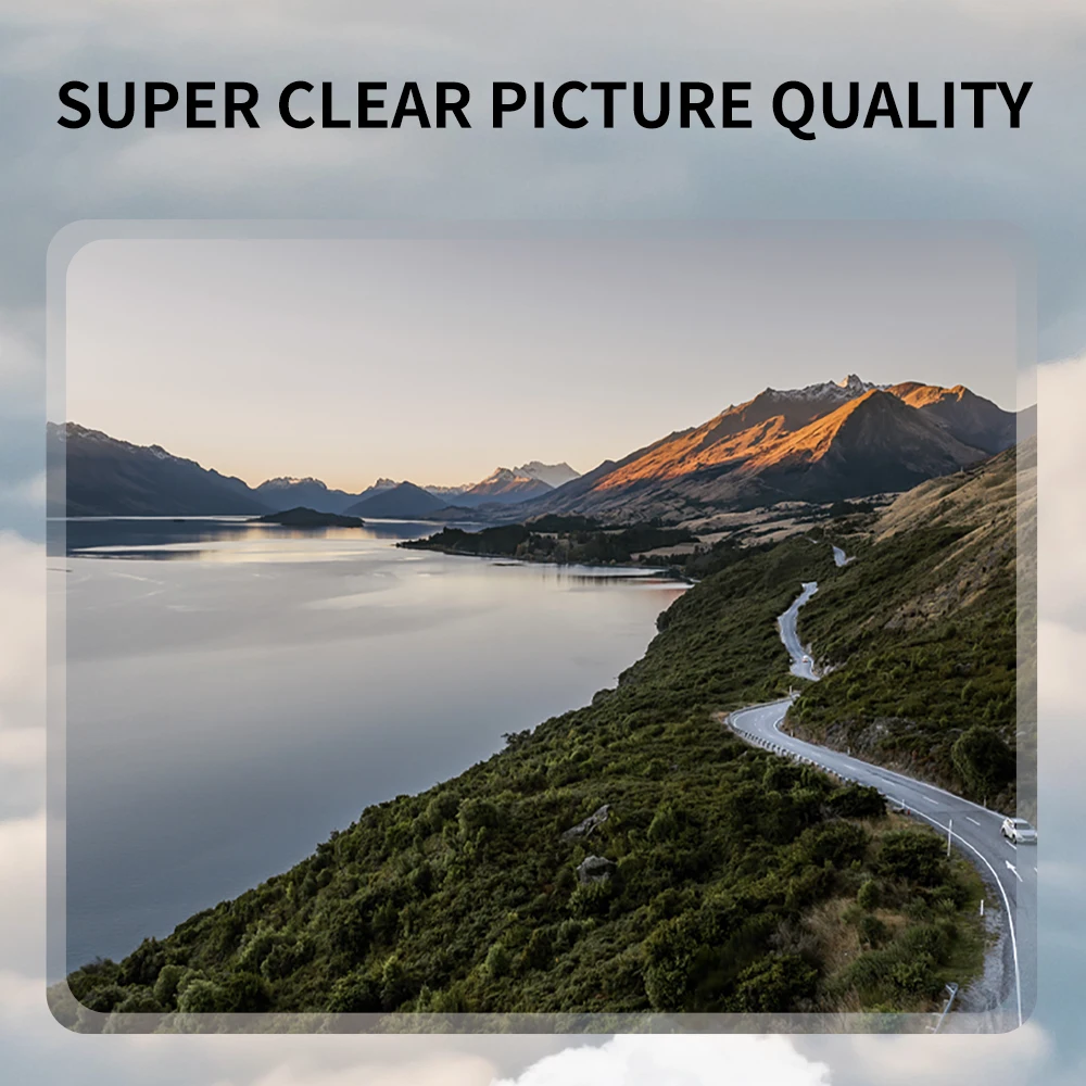 Набор фильтров для объектива DJI Mini 4 Pro: ND8, ND16, ND32, ND64, ND256, ND1000, CPL, ND8PL, ND16PL, ND32PL. Аксессуар для дрон-фотографии. (art.: 3920d4dfba418) - 3920d4dfba418