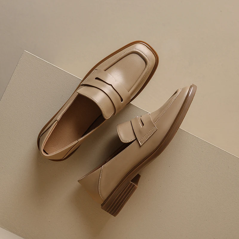 QUTAA 2025 модные женские туфли-лодочки детские замшевые туфли на плоской подошве