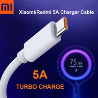 original xiaomi 5a turbo charger cable quick charging type c usb line for mi 9 10 11 pro 9se cc9 pro note10 lite redmi k40 pro