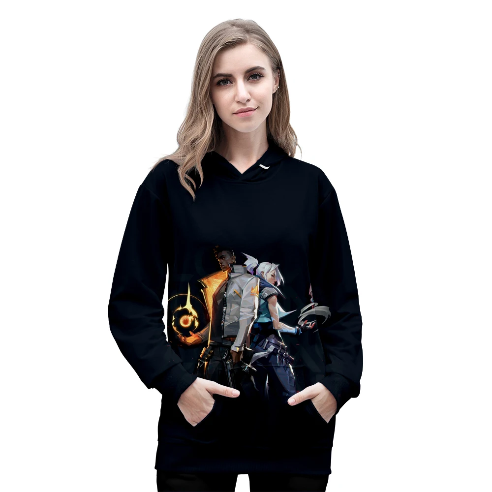 

Толстовка с капюшоном для мальчиков и девочек, с длинным рукавом