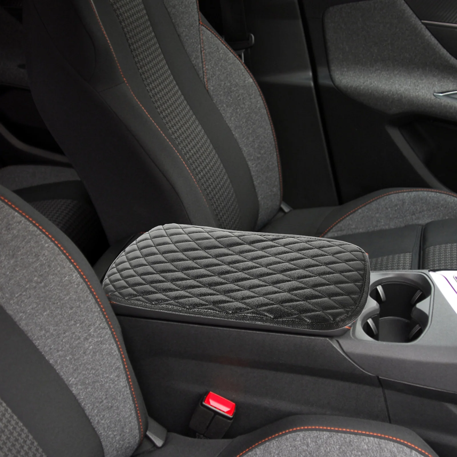 

Skid Car Armrest Pads Cover Mat Vehicle Center Console Protector Auto Protective Cushion