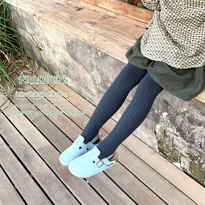 32 цвета детские колготки хлопковые теплые зимние для девочек длинные чулки