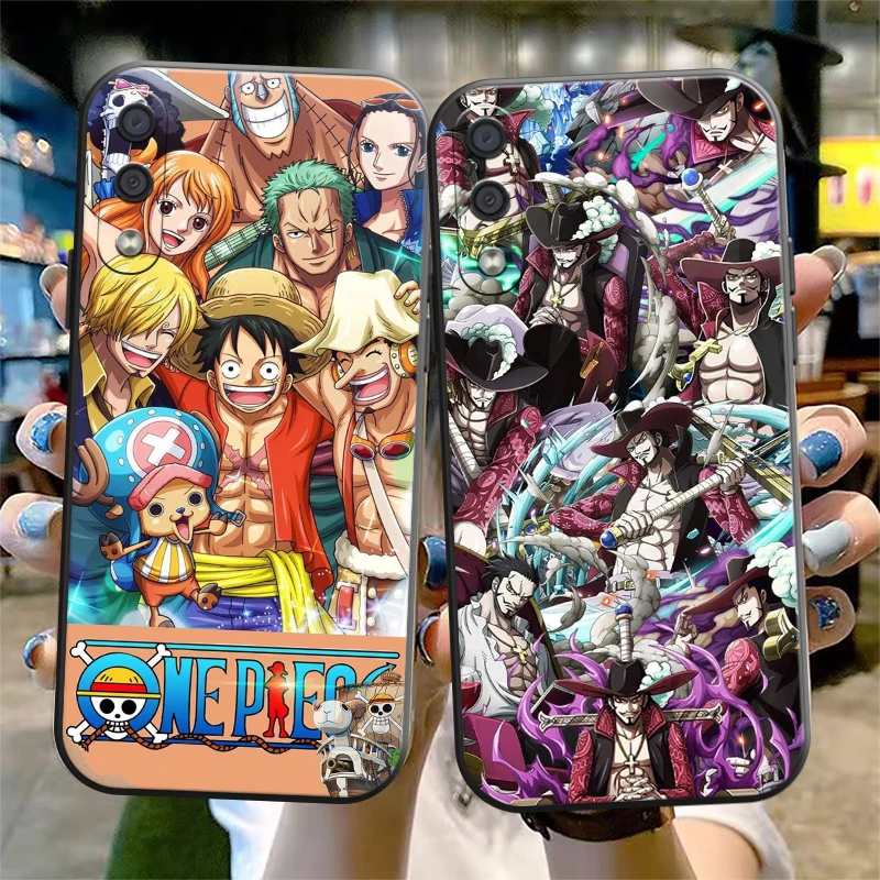 

Japan Anime One Piece Phone Case For Samsung Galaxy M11 M12 M10 M20 M22 M30 M32 M51 Coque Carcasa Black Liquid Silicon Funda