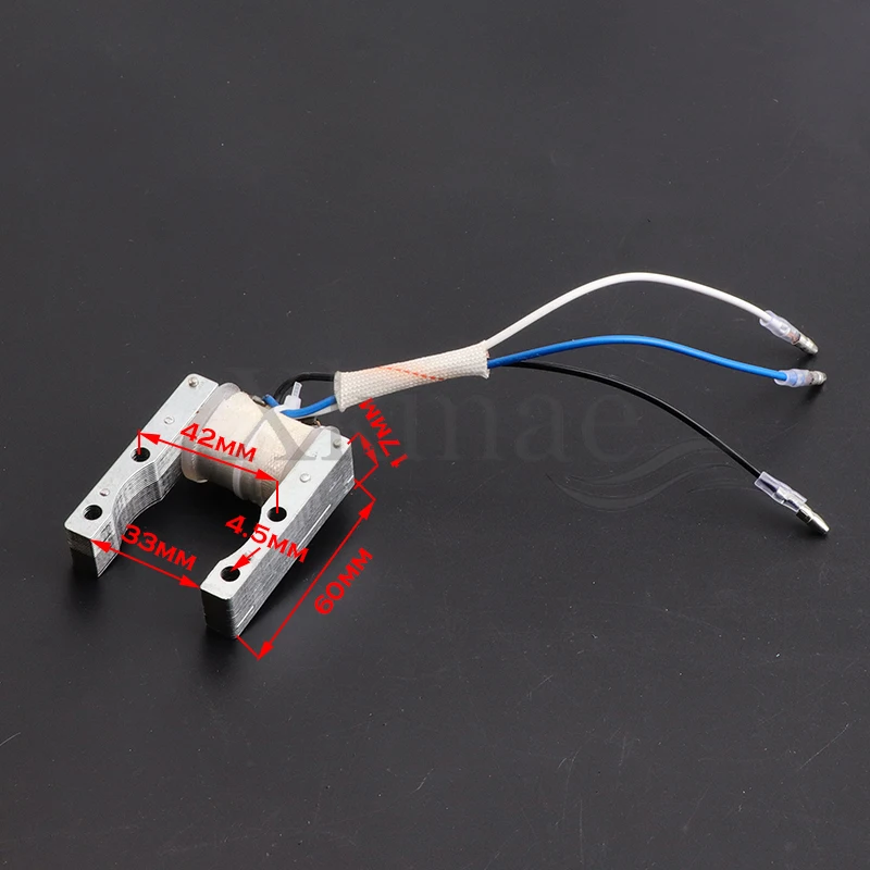 QILEJVS New CDI Ignition Coil Magneto For Motorized 49cc 66cc 80cc Engine Bicycle Spark Plug NEW #14521#