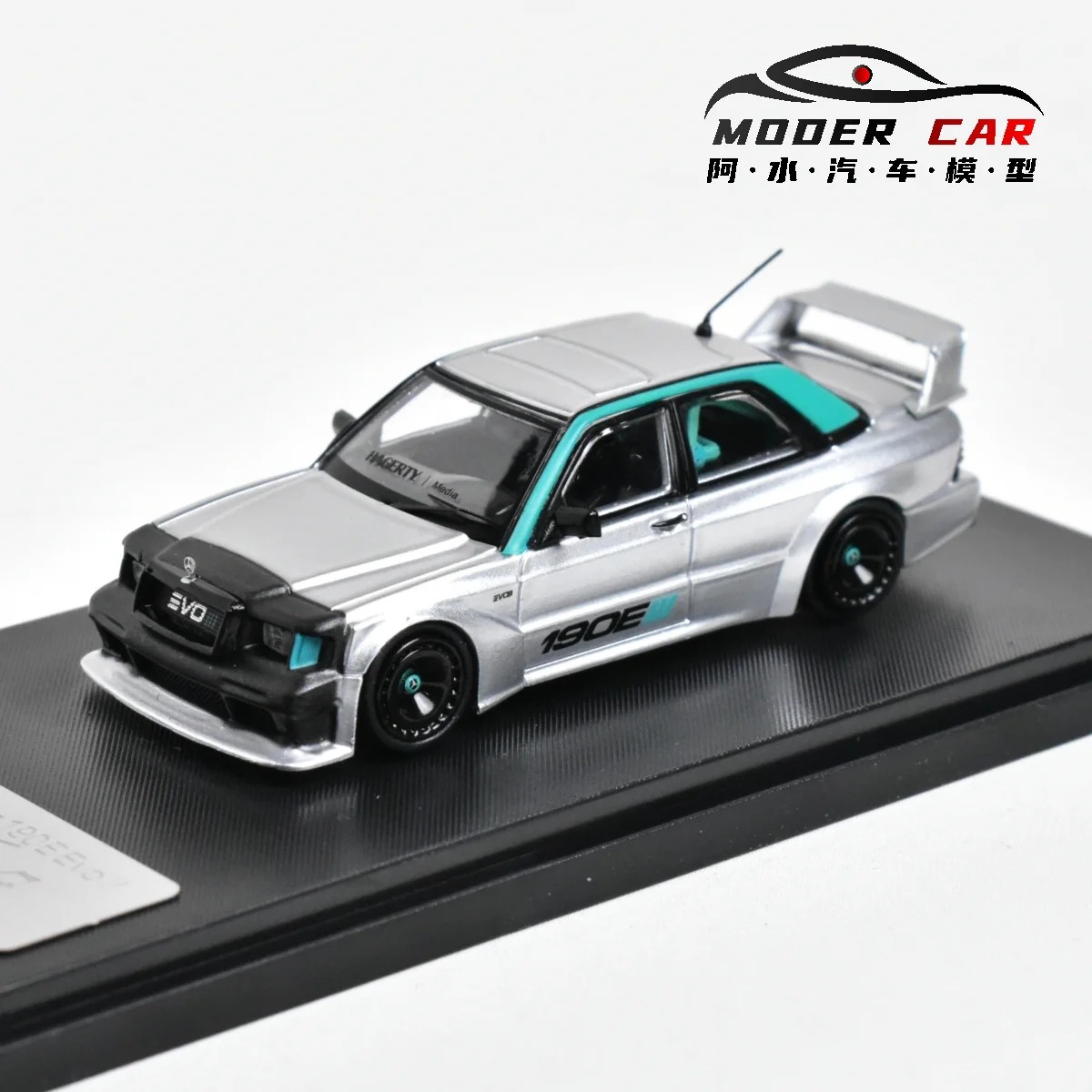 Модель Rhino RM 1:64 190E W201 Evo III Литая под давлением модель автомобиля