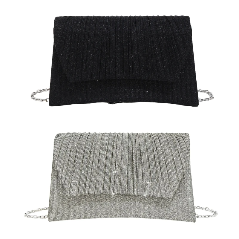 

Glitter Wedding Clutches Handbag Shoulder Crossbody Bags Sparkling Evening Bag