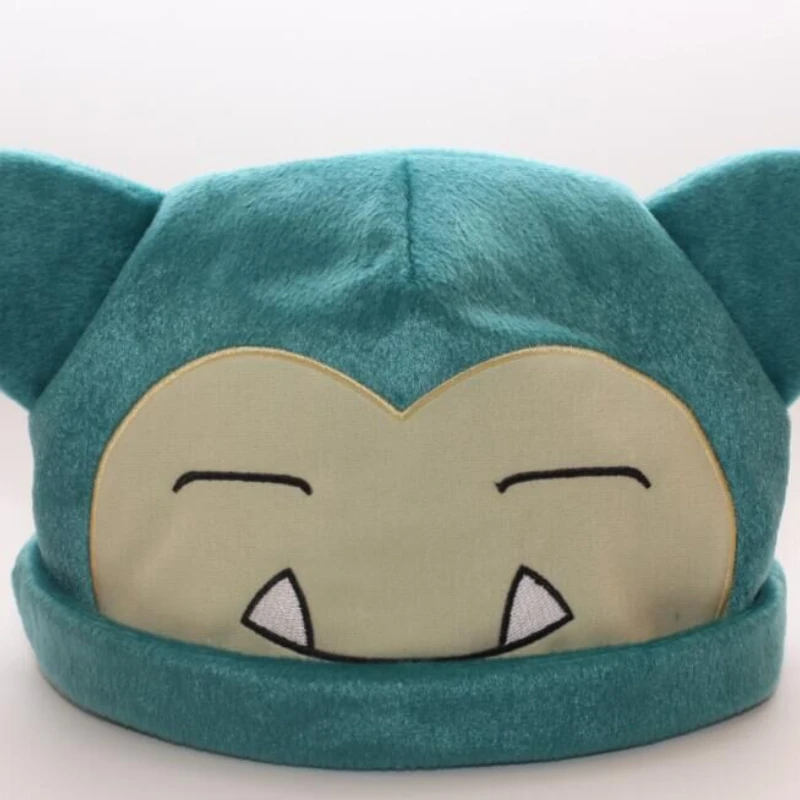 

pokemon Doll Magic folding hat Big stomach King snorlax Hat Christmas gifts for children Plush toys