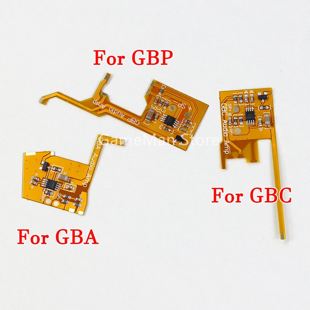 

10 шт. усилитель звука для Gameboy Advance Color Pocket GBA GBC GBP консоль маломощный цифровой модуль усилителя громкости