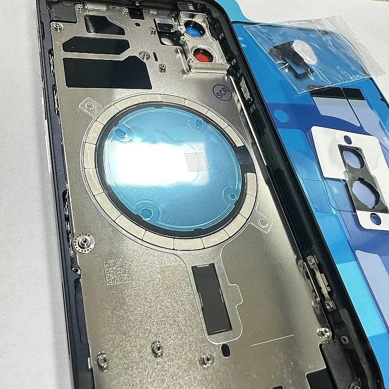 Задняя крышка корпуса для iPhone 12 задняя дверца батарейного отсека заднее стекло