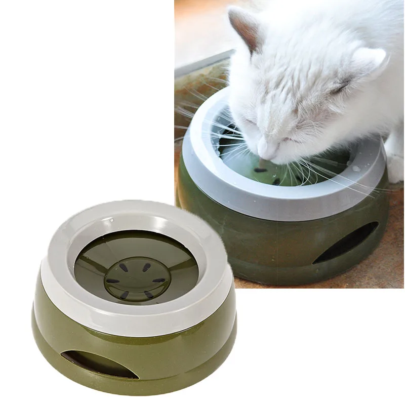 

Wetting Portable Dog Feeders Pet Water Cat Bowl Bowls Dog Water No Spill Bowl Not Plastic Drinking Feeder Mouth Cat Floating