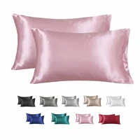100 silk pillowcase pillow cover silky satin hair beauty pillowcase comfortable pillow case home decor pillow covers