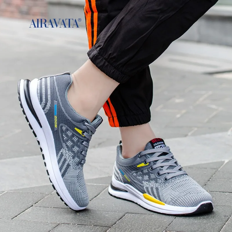 Men Fashion Casual Shoes Vulcanized Shoes Trend Casual Sports Shoes Thick-soled Breathable Running Shoes Man Walking Shoes New