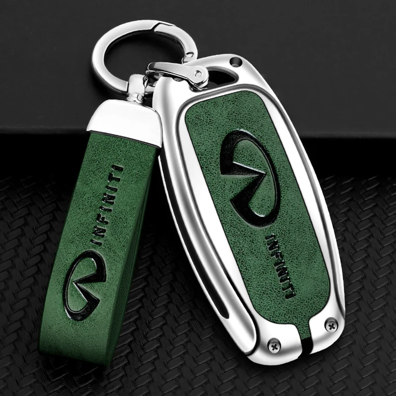 

Zinc Alloy Car Remote Key Full Cover Case Fob For Infiniti Q50 Q60 Q70 QX50 QX60 QX70 G25 EX FX JX35 FX25 FX35 EX35 FX37 JX35