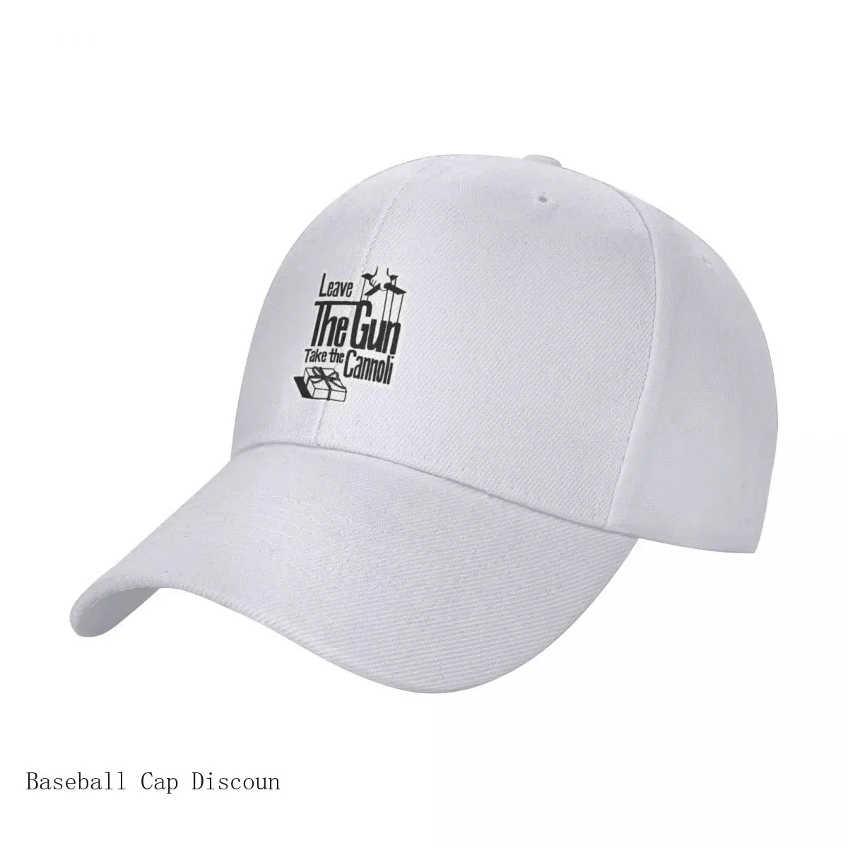 

Hot The Godfather quote Leave the Gun Take the Cannoli Pen drawing Sticker Cap Baseball Cap golf Man hat Women's