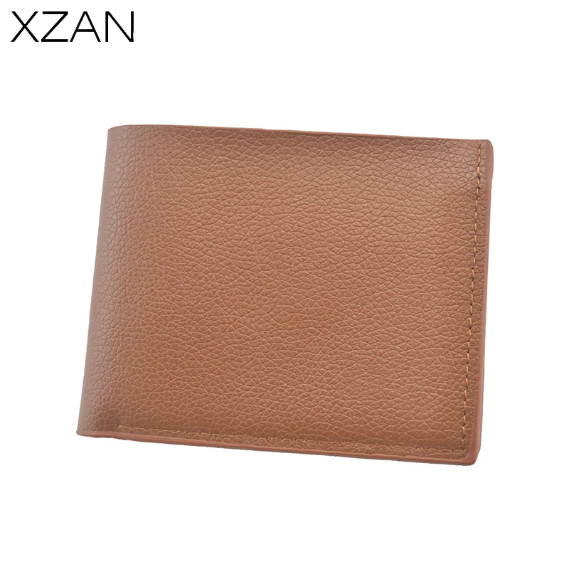 

High Quality Men Leather Short Slim Wallet For Male Business Male Purse Credit Card Holders Multi-card Men Wallet Money Bag