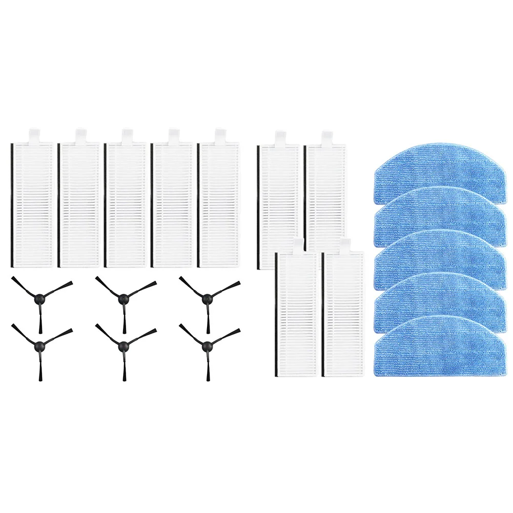 

Reusable Side Brush Filter Mop Pad For Laresar Evol 3 Robot Vacuum Cleaner Spare Parts Replacement Accessories