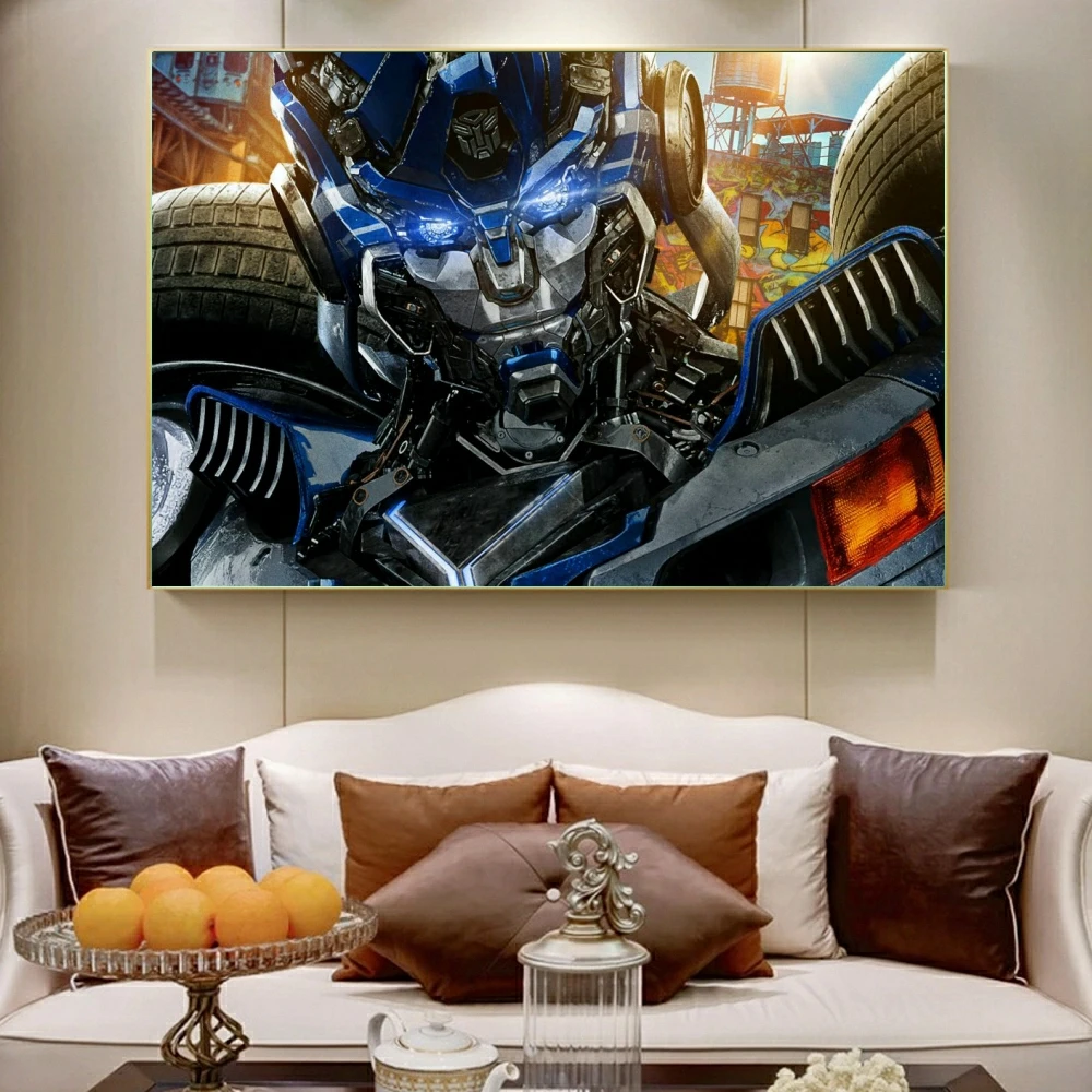 5D DIY Комплект Алмазной Живописи Optimus Prime Bee Трансформирующий Автомобиль