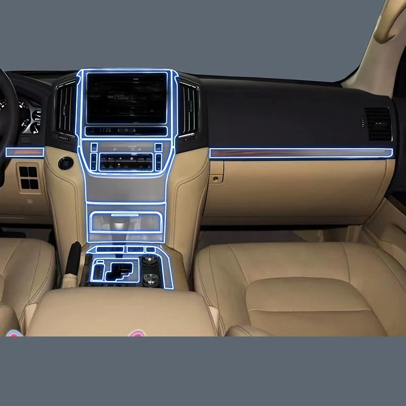 Защитная пленка из ТПУ для Toyota Land Cruiser 2016-2019 2020 2021 2022 автомобильный