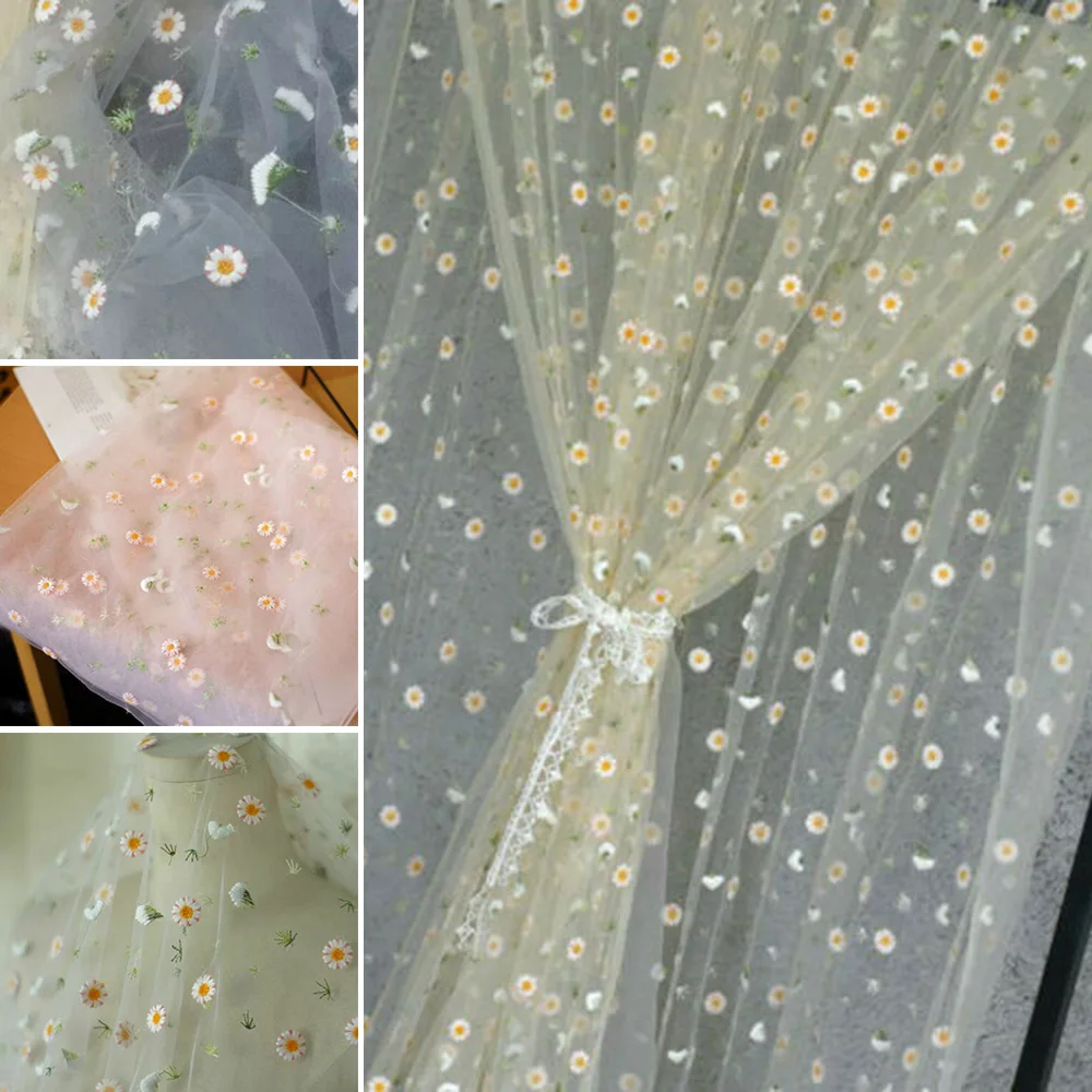 

Lace Trim Fabric DIY Floral Flower Embroidery Lace Evening Wedding Bridal Dresses Lace Trim Fabric Crafts For Needle Work