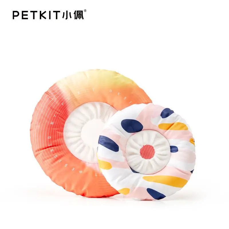 

Белое кольцо с котом Элиза Little Pei, защита от износа, позор, кастрированная маленькая кошка, не сбрасывает крошки, воротник, милая игрушка