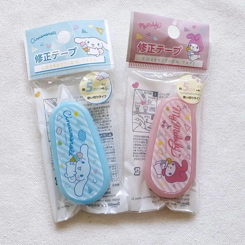 

Kawaii Sanrio Correction Belt Error Correction Belt Cinnamoroll Stationery Correction Belt Student Supplies Cute White Corrector