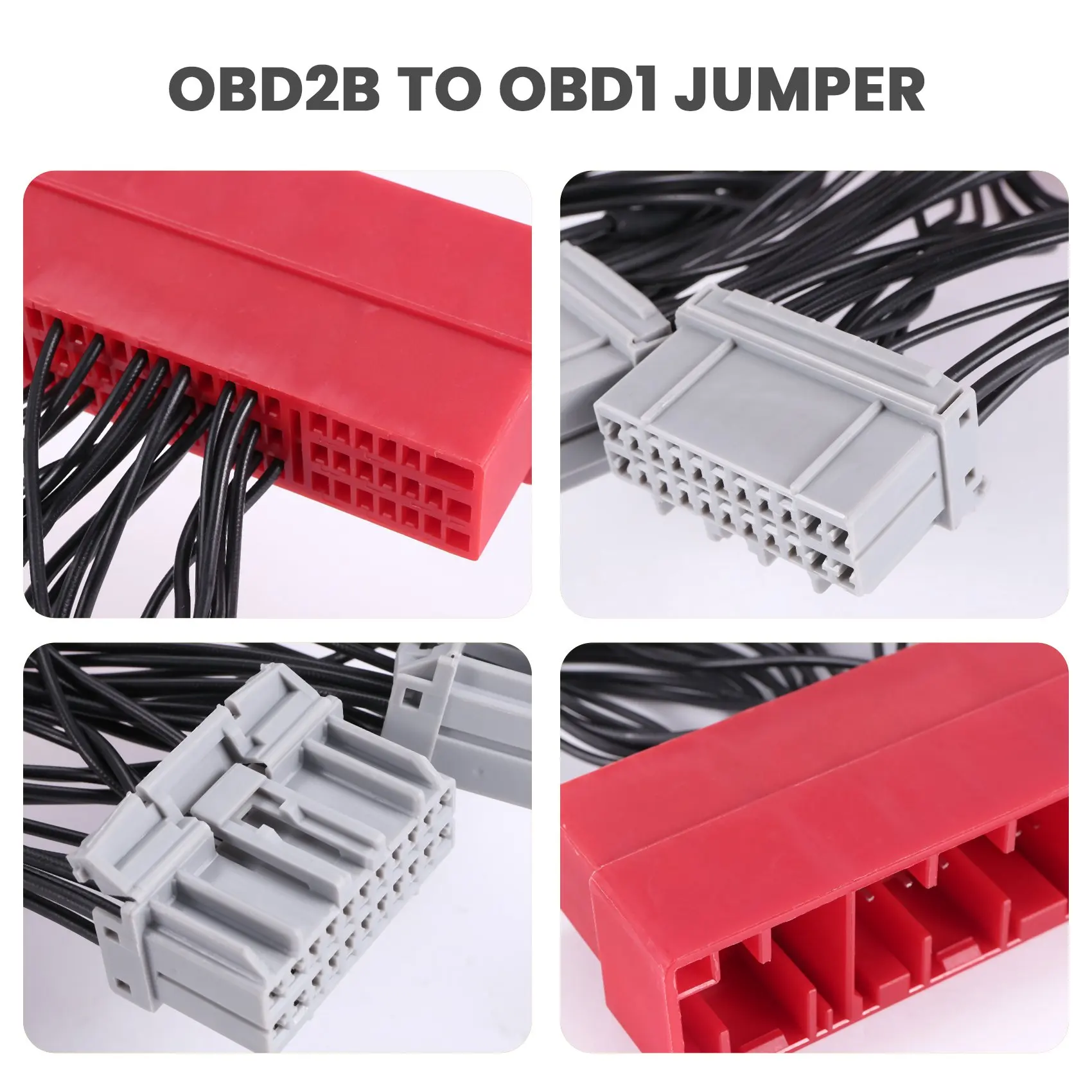 Линия адаптера жгута проводов преобразования ЭБУ Obd2B в Obd1 для Honda Civic 1999-2000 гг.