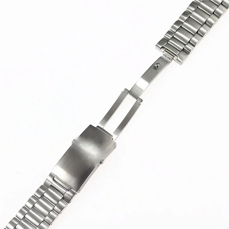 316L Solid Stainless Steel 20mm 22mm Curved End Watch Band Strap Bracelet Fit For Seama 300 Universe Series Watch