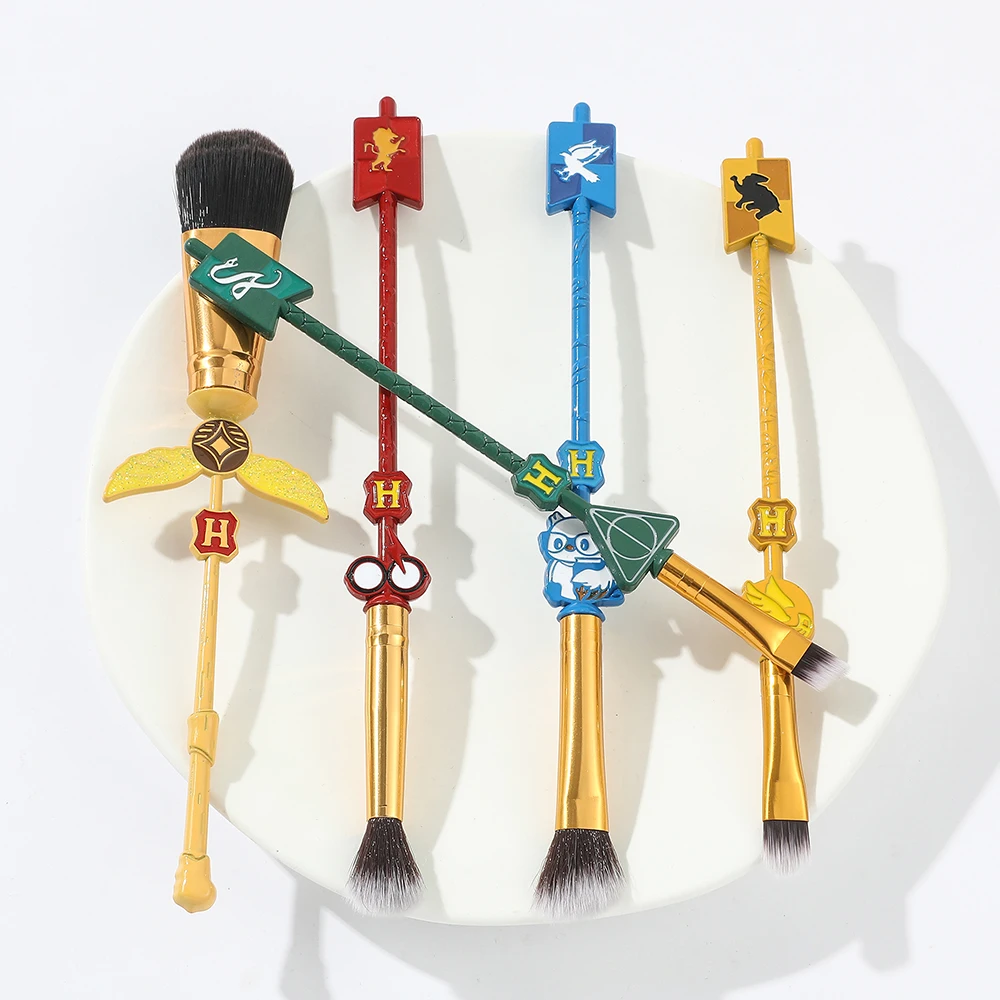 Кисти для макияжа Harr Potter Quidditch Golden Snitch пудровые румяна тени век растушевка