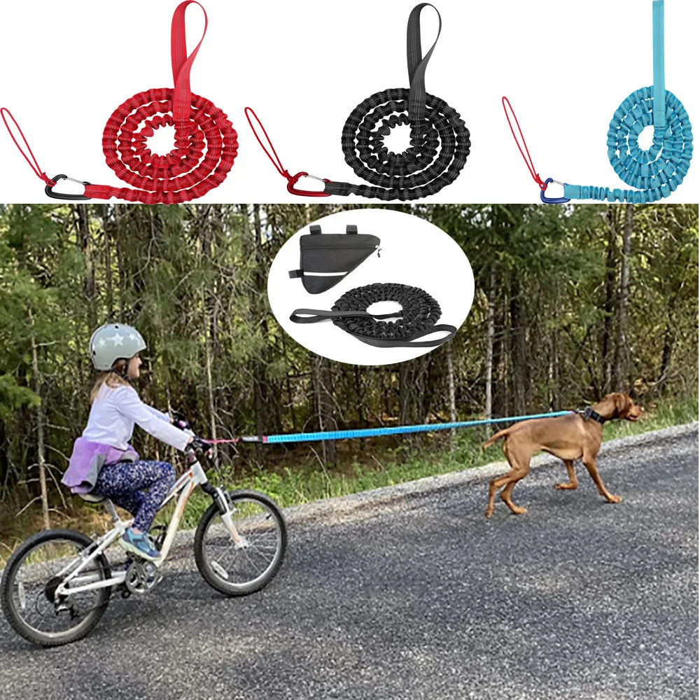 

Bicycle Elastic Leash Belt Nylon Pull Rope Parent-Child MTB Bike Tow Rope Child Ebike Safety Equipment Outdoor Tool