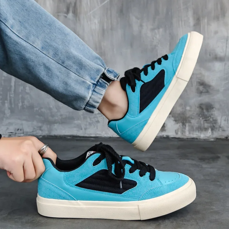 Мужская обувь Vasibaen 2024 модный нишевый дизайн оригинальная парусиновая в