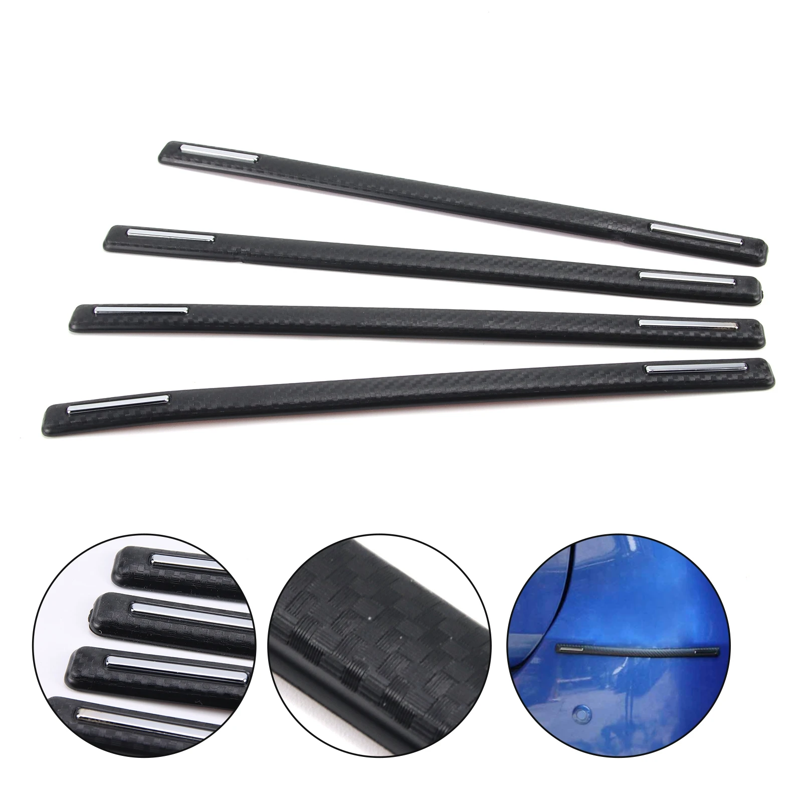 

4pcs Car Bumper Corner Guard Cover Anti Scratch Protector Sticker Universal Car Door Edge Protection Crash Bar Car Accessories