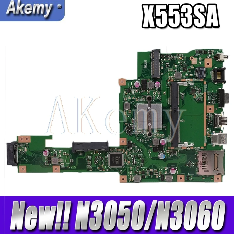 

Новинка! Материнская плата Akemy X553SA для Asus X553SA X553S X553SA F553S A553S материнская плата 100% ТЕСТ ОК W/ N3050/N3060 процессор