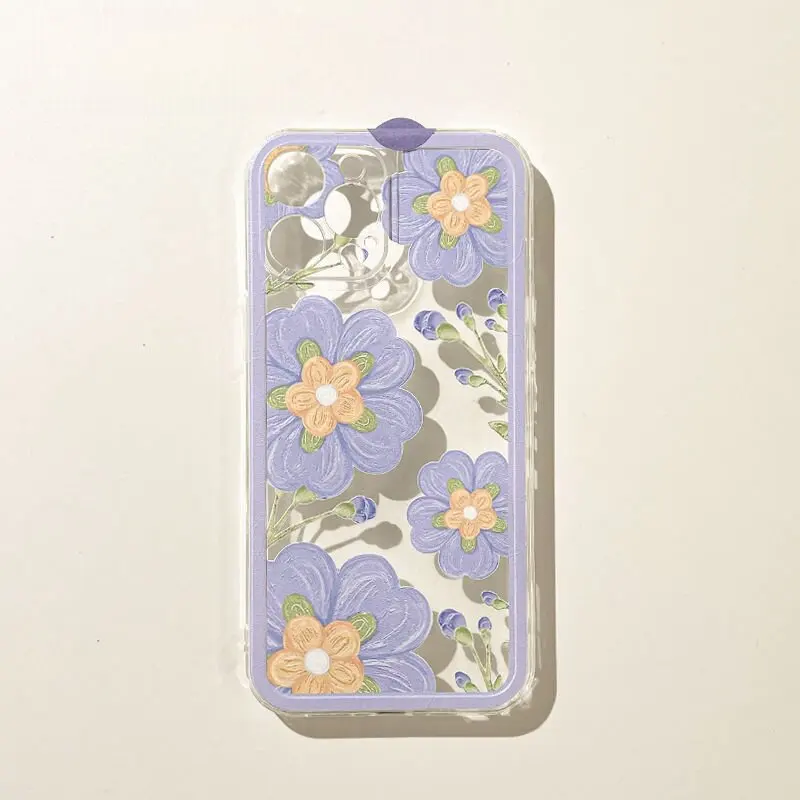 Фото Чехол с цветком персика для OPPO Reno 12F 11F 10 5G 6 8 11 12 Pro Reno 7 4G 5 6 Lite 8T A58 A78 A79 A98 5G Floral Clear Cover №3