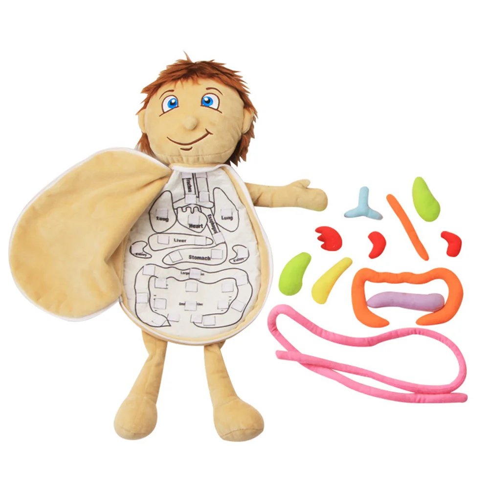 

1Pc Plush Educational Toddler Kids Funny Preschool Teaching Tool
