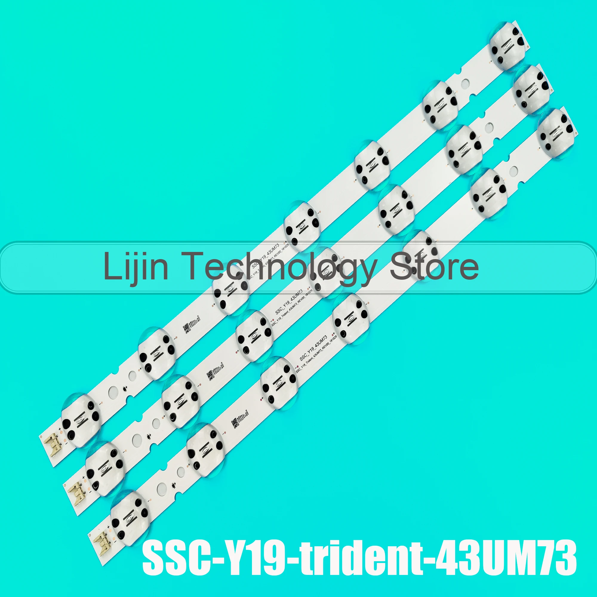 Фонарь подсветки для LG 43UM7340PVA 43UM4390PLC 43UM74006LB 43UM7450PLA 43UM7390PLC 43UM7400PLB 43UM7300PSA 43LM6300PSB