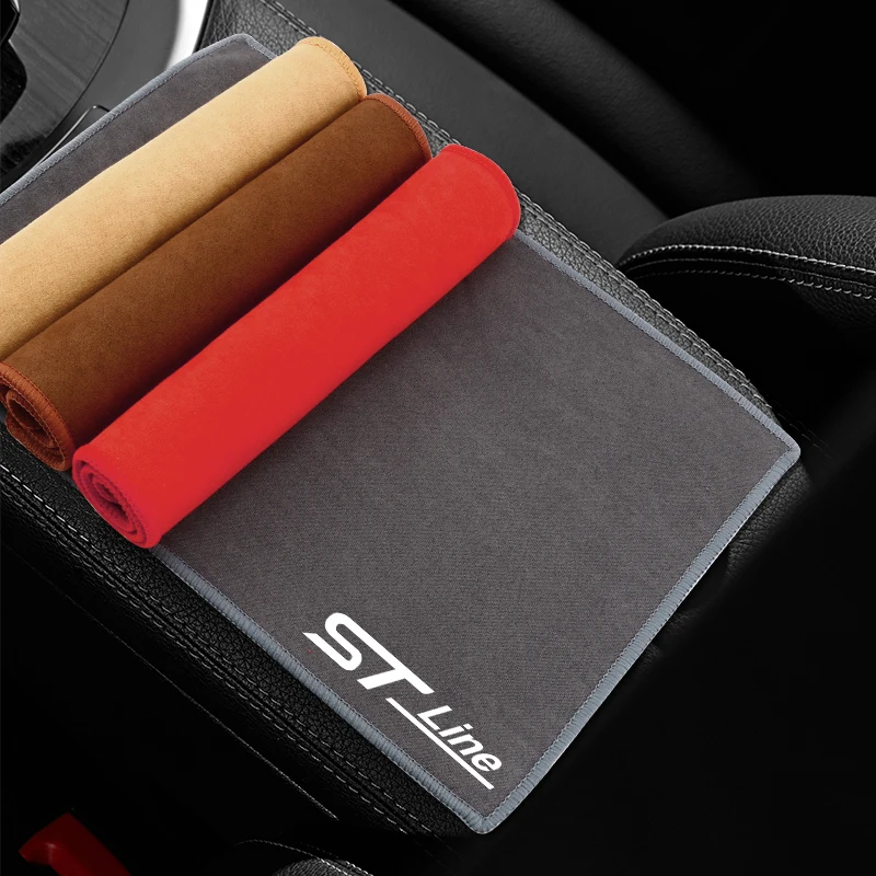 Замшевые автомобильные двухсторонние плюшевые впитывающие полотенца Очищающая